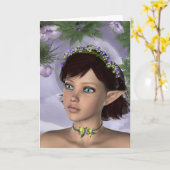 KRW Floral Fairy Fantasy Kaart (Gele Bloem)
