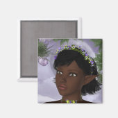 KRW Floral Fairy Fantasy Magneet (Voorkant / Achterkant)