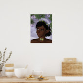 KRW Floral Fairy Fantasy Poster (Keuken)