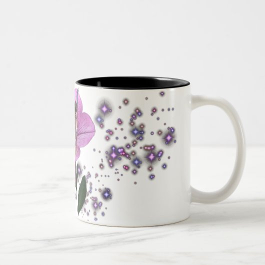KRW Flower Faery 1 Tweekleurige Koffiemok (Rechts)
