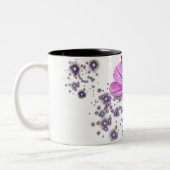 KRW Flower Faery 1 Tweekleurige Koffiemok (Links)