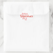 KRW Fun Happy Valentijnsdag Sticker (Tas)