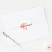 KRW Fun Happy Valentijnsdag Sticker (Envelop)