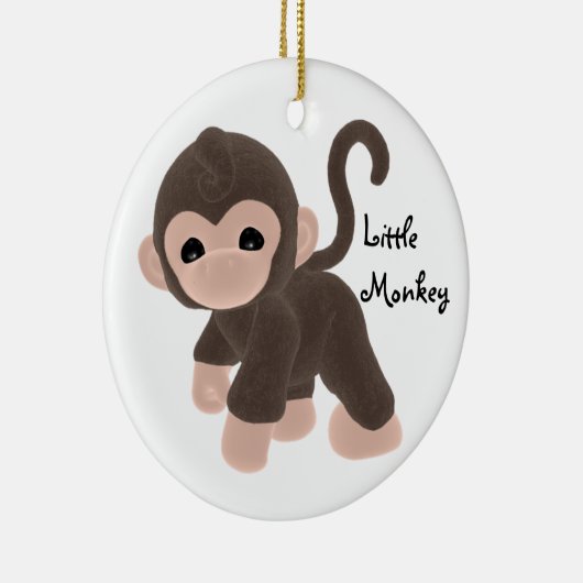 KRW Fun Little Monkey Ornament (Rechts)
