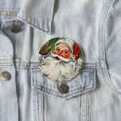 KRW Fun  Santa Claus Ronde Button 7,6 Cm (In situ)