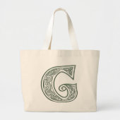 KRW - G - Celtic Monogrammed Canvas tas (Voorkant)