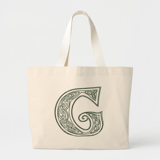 KRW - G - Celtic Monogrammed Canvas tas (Voorkant)