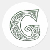 KRW - G - Keltische monogram zegel (Voorkant)