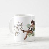 KRW gelooft in Faeries Brunette Koffiemok (Voorkant links)