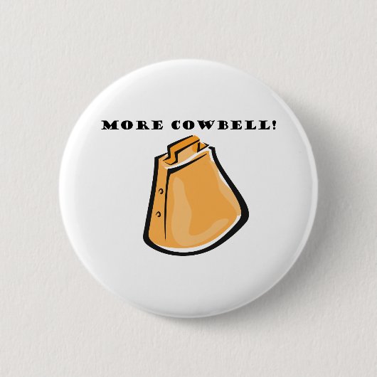KRW grappigere Cowbell! Ronde Button 5,7 Cm (Voorkant)
