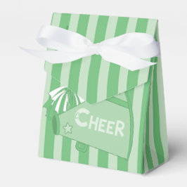 KRW Groene Cheerleader Party Tent Favor Bag Bedankdoosjes