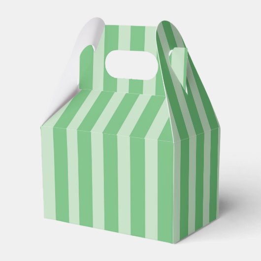 KRW Groene Streep Gable Favor Box Bedankdoosjes (Achterkant)