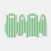 KRW Groene Streep Gable Favor Box Bedankdoosjes (Uitgevouwen)