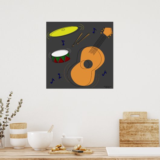 KRW Hail! Hail! Rock n' Roll Poster (Keuken)