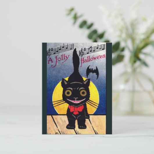 KRW  Halloween Briefkaart (Staand voorkant)