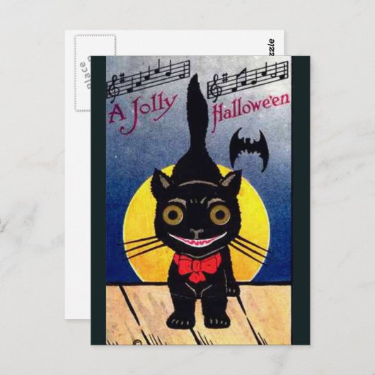 KRW  Halloween Briefkaart (Voorkant / Achterkant)