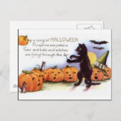 KRW  Halloween Briefkaart (Voorkant / Achterkant)