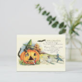 KRW Halloween Briefkaart (Staand voorkant)