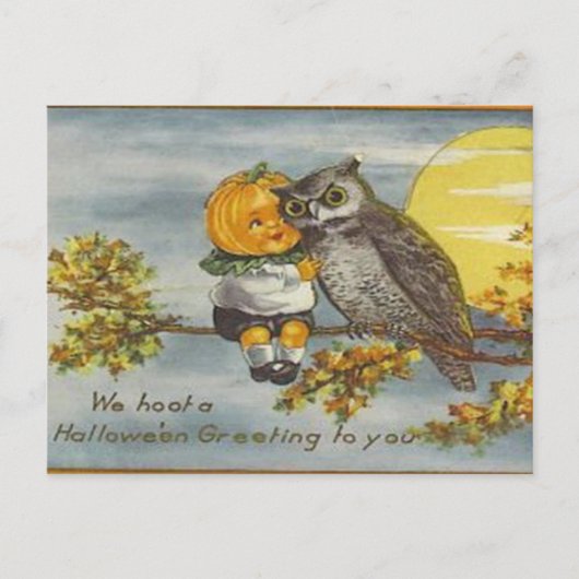 KRW  Halloween Briefkaart (Voorkant)