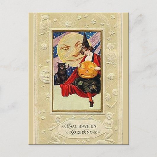 KRW  Halloween Briefkaart (Voorkant)