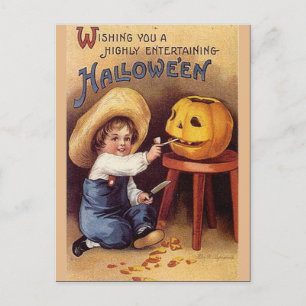 KRW Halloween Briefkaart