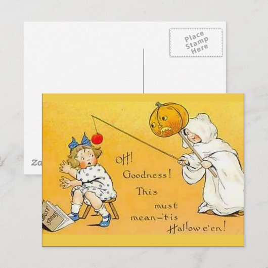 KRW  Halloween Briefkaart (Voorkant / Achterkant)