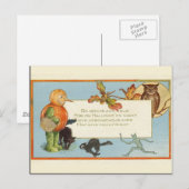 KRW  Halloween - Gepersonaliseerd Briefkaart (Voorkant / Achterkant)