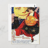 KRW  Halloween Lantern Briefkaart (Voorkant / Achterkant)