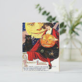 KRW  Halloween Lantern Briefkaart (Staand voorkant)