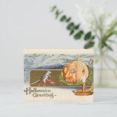 KRW  Halloween Mice Briefkaart (Staand voorkant)