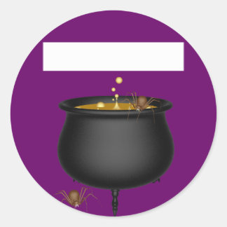 KRW Halloween Naam Tag Sticker