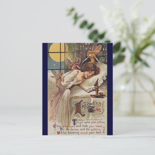 KRW  Halloween Time Briefkaart (Staand voorkant)