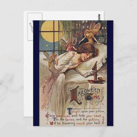 KRW  Halloween Time Briefkaart (Voorkant / Achterkant)