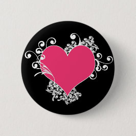 KRW Hearts en Swirls Button