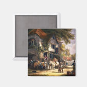 KRW Het Dorpsfestival magneet (Voorkant / Achterkant)