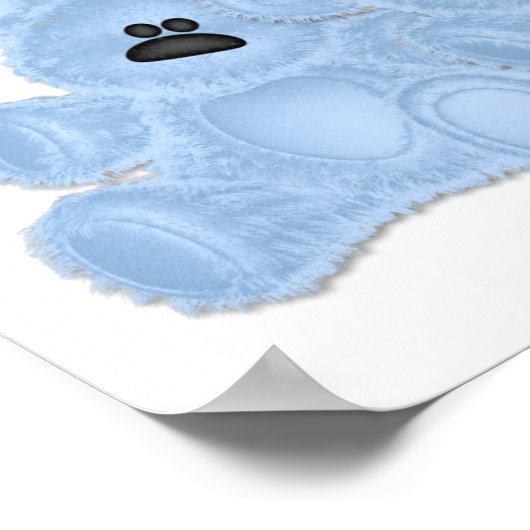 KRW het zijn twee-blauw-Beren-kanonnen. Poster (Hoek)