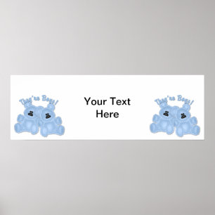 KRW het zijn twee-blauw-Beren-kanonnen. Poster
