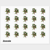 KRW  Holly Design Kerst sticker (Vel)