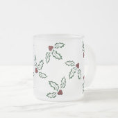 KRW Holly Frosted Mok (Voorkant rechts)