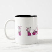 KRW I Love Ewe Tweekleurige Koffiemok (Links)