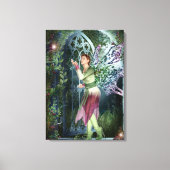 KRW Into the Night Fantasy Faery Art Canvas Afdruk (Voorkant)