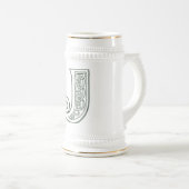 KRW - J - Celtic Monogrammed Stein Bierpul (Voorkant rechts)