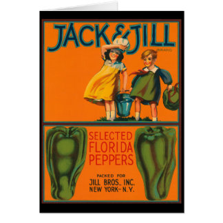 KRW  Jack en Jill Peppers Crate Label