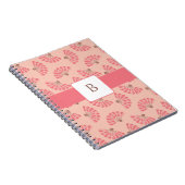 KRW Japanse ventilatoren aangepaste monogram lapto Notitieboek (Rechterzijde)
