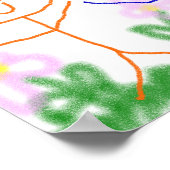 KRW Jesus houdt van de kleine kinderen Poster (Hoek)