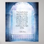 KRW Jesus is het Licht van het Wereld Poster (Voorkant)