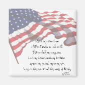 KRW JFK Quote Magnet (Voorkant)