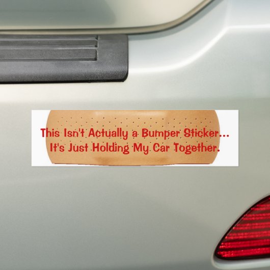 KRW-kaartenband Bumpersticker (Op auto)