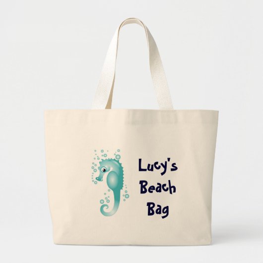 KRW Kind - Aangepaste zeebaartas Grote Tote Bag (Voorkant)