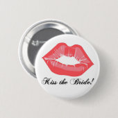 KRW Kus de Bride Button Pin (Voorkant /achterkant)